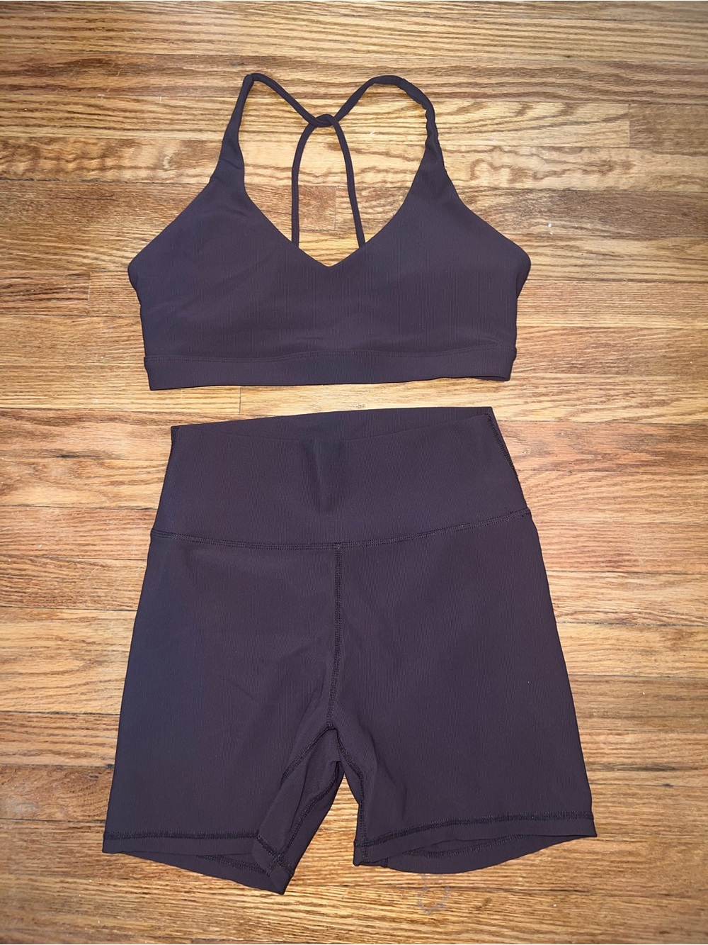 Brown Women’s Workout Set